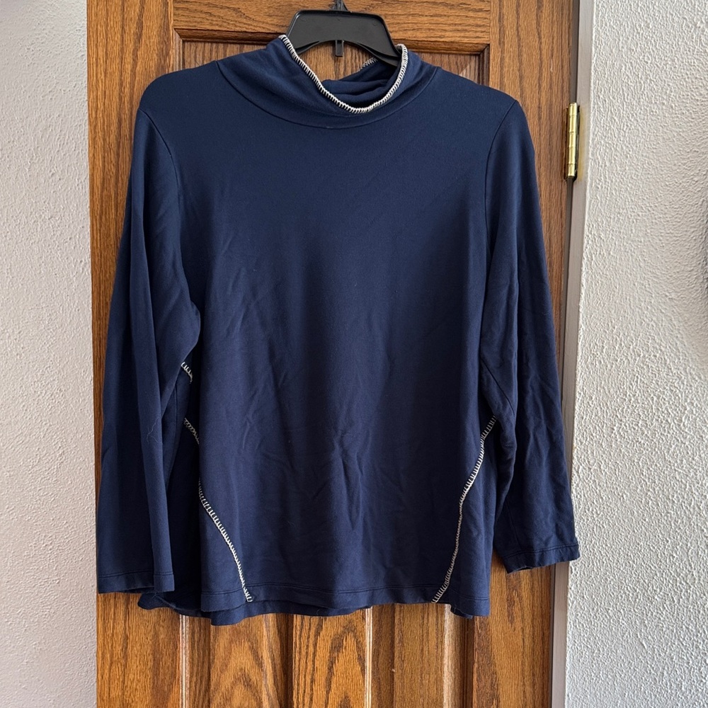 J. Jill Navy Blue Women's Top